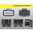 Photo3: ●[furukawa] (former Mitsubishi) NMWP series 12 pole waterproofing F connector（no terminals）/12P090WP-SJD-NMWP-F-tr (3)
