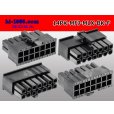 Photo2: ●[Molex] Mini-Fit Jr series 14 pole [two lines] female connector [black] (no terminal)/14P-MFJ-MLX-BK-F-tr  (2)