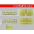 Photo3: ●[AMP] 120 type multi-interlock connector mark II 17 pole F connector (no terminal) /17P120-AMP-MIC-MK2-F-tr (3)