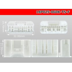 Photo3: ●[sumitomo] 025 type +060 type TS series hybrid 18 pole F connector (no terminals) /18P025-060-TS-F-tr