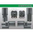 Photo3: ●[sumitomo] 090 type HX series 1 pole M connector (no terminal) /1P090WP-HX-M-tr (3)