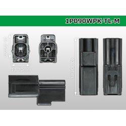 Photo3: ●[sumitomo] 090 type TL waterproofing series 1 pole M connector (no terminals) /1P090WP-TL-M-tr