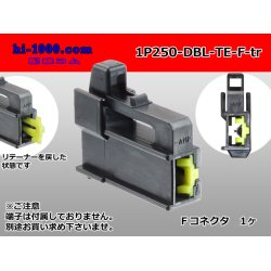 Photo1: Product made in TE 250 type double lock series 1 pole F connector (according to the terminal) /1P250-DBL-TE-F-tr