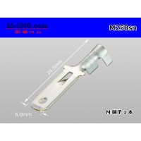 [Yazaki] 250 type male terminal (for the 0.85-2.0mm2 electric wire) male terminal [sn plating] /M250sn