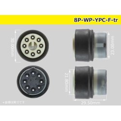 Photo3: ●[yazaki] YPC waterproofing 8 pole F side connector (no terminals) /8P-WP-YPC-F-tr