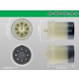 Photo3: ●[yazaki] YPC waterproofing 8 pole M connector (no terminals) /8P-WP-YPC-M-tr (3)