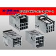 Photo2: 025 Tab Size 8-Pole Unsealed Female Connector – Gray – JAE MX34 Series（No Terminals） (2)