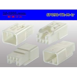 Photo2: ●[Tokai Rika]090 type 6 pole M connector (no terminals) /6P090-TR-M-tr