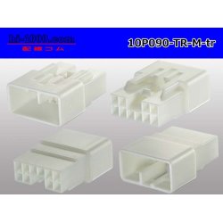 Photo2: ●[To-kai-rika]090 type 10 pole M connector (no terminals) /10P090-TR-M-tr