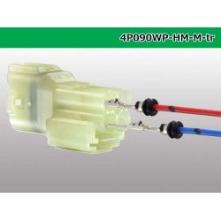 Photo4: ●[sumitomo] HM waterproofing series 4 pole M connector (no terminals) /4P090WP-HM-M-tr