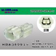 Photo1: ●[sumitomo] HM waterproofing series 2 pole M connector (no terminals) /2P090WP-HM-M-tr (1)