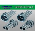 Photo2: ●[sumitomo] 090 type MT waterproofing series 2 pole M connector [blue]（no terminals）/2P090WP-MT-BL-M-tr (2)