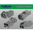 Photo2: ●[sumitomo] 090 type TS waterproofing series 2 pole M connector（no terminals）/2P090WP-TS-M-tr (2)