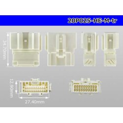 Photo3: ●[sumitomo] 025 type HE series 20 pole M connector (no terminals) /20P025-HE-M-tr