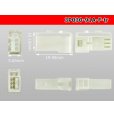 Photo3: ●[yazaki]030 type 91 series A type 3 pole F connector (no terminals) /3P030-91A-F-tr (3)