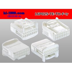 Photo2: ●[TE] 025 type series 16 pole F connector[white] (no terminals) /16P025-TE-TH-F-tr