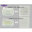 Photo5: ●[TE] 025 type series 16 pole F connector[white] (no terminals) /16P025-TE-TH-F-tr (5)