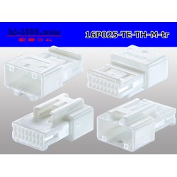 Photo2: ●[TE] 025 type series 16 pole M connector[white] (no terminals) /16P025-TE-TH-M-tr