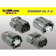Photo2: ●[sumitomo] 090 type DL waterproofing series 2 pole F connector (no terminals) /2P090WP-DL-F-tr (2)