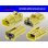 Photo2: ●[JAE]M 025 model 2 pole air backgroundconnector -S (no terminals) yellow /2P025-SRS-S-JAE-M-tr (2)