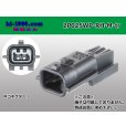 Photo1: ●[yazaki]025 type RH waterproofing series 2 pole M connector (no terminals) /2P025WP-RH-M-tr (1)
