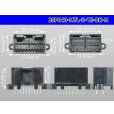 Photo3: ●[TE]040 type 20 pole multi-lock M connector [black] (Straight pin header type)  /20P040-MTL-U-TE-BK-M (3)