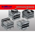 Photo2: ●[TE]040 type 12 pole multi-lock F connector [black] (no terminals) /12P040-MTL-TE-BK-F-tr (2)