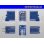 Photo3: ●[Tokai-rika]040 type 6 pole M connector [blue] (M terminal integrally formed) /6P040-TR-BL-M (3)