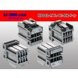 Photo2: ●[TE]040 type 8 pole multi-lock F connector [black] (no terminals) /8P040-MTL-TE-BK-F-tr (2)