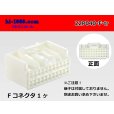 Photo1: ●[yazaki]040III type 22 pole F connector (no terminals) /22P040-F-tr (1)