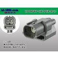 Photo1: ●[sumitomo] 040 type HX [waterproofing] series 2 pole M side connector [strong gray] (no terminals) /2P040WP-HX-DGR-M-tr (1)