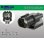 Photo1: ●[sumitomo] 040 type HX [waterproofing] series 2 pole M side connector  [black] (no terminals)/2P040WP-HX-M-tr (1)