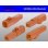 Photo2: ●[sumitomo]050 type HC series 2 pole M connector[orange] (no terminals)/2P050-HC-OR-M-tr (2)