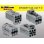 Photo2: ●[yazaki] 060 type 62 waterproofing series Z type 6pole F connector [light gray] (no terminal)/6P060WP-62Z-LGR-F-tr (2)