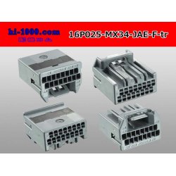 Photo2: ●[JAE] MX34 series 16 pole F Connector only  (No terminal) /16P025-MX34-JAE-F-tr