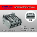 025 Tab Size 16-Pole Unsealed Female Connector – JAE MX34 Series（No Terminals）