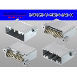 Photo2: ●[JAE] MX34 series 24 pole M connector (straight pin header) /24P025-U-MX34-JAE-M