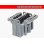 Photo4: ●[TE]070 type 12 pole HY-IO F connector [gray] (no terminals)/12P070-HY-IO-TE-GY-F-tr (4)