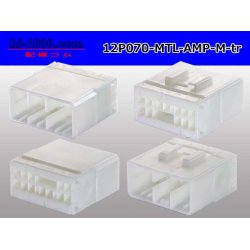 Photo2: ●[AMP] Multilock 070 series 12 pole M connector (no terminals) /12P070-MTL-AMP-M-tr