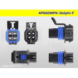 Photo3: ●[Delphi] GT150 series 4 pole F side connector kit/4P060WPK-Delphi-F