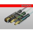 Photo6: [yazaki] Bullet terminal 3 pole flat type F connector (no terminals) /3P-FMG-F-tr