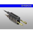 Photo4: [yazaki] Bullet terminal 2 pole M connector (no terminals) /2P-FMG-M-tr (4)