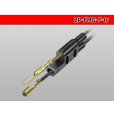 Photo5: [yazaki] Bullet terminal 2 pole F connector (no terminals) /2P-FMG-F-tr