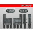 Photo3: [yazaki] Bullet terminal 3 pole flat type F connector (no terminals) /3P-FMG-F-tr