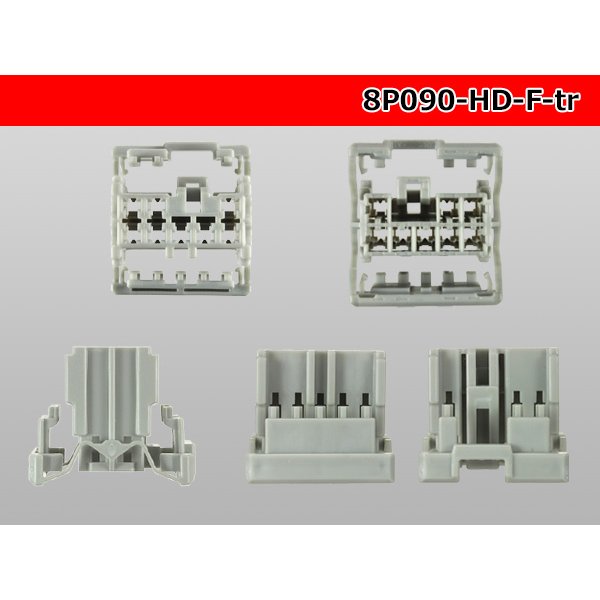 Photo5: ●[sumitomo] 090 type HD series 8 pole F connector（no terminals）/8P090-HD-F-tr