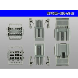 Photo5: ●[sumitomo] 090 type HD series 8 pole M connector（no terminals）/8P090-HD-M-tr