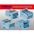 Photo2: ■[JAE] MX34 series 12 pole F Connector (No terminal) [Color:LightBlue] (2)