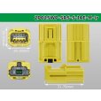 Photo3: ●[JAE]M 025 model 2 pole air backgroundconnector -S (no terminals) yellow /2P025WP-SRS-S-JAE-M-tr (3)