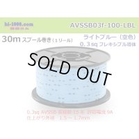 Sumitomo AVSSB 0.3f Automotive Wire - 100m Spool  [Light Blue] 