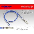 Photo1: 025 Tab Size Unsealed Female Terminal - Sumitomo HE Series - Pre-crimped 0.3sq Wire（Blue） (1)